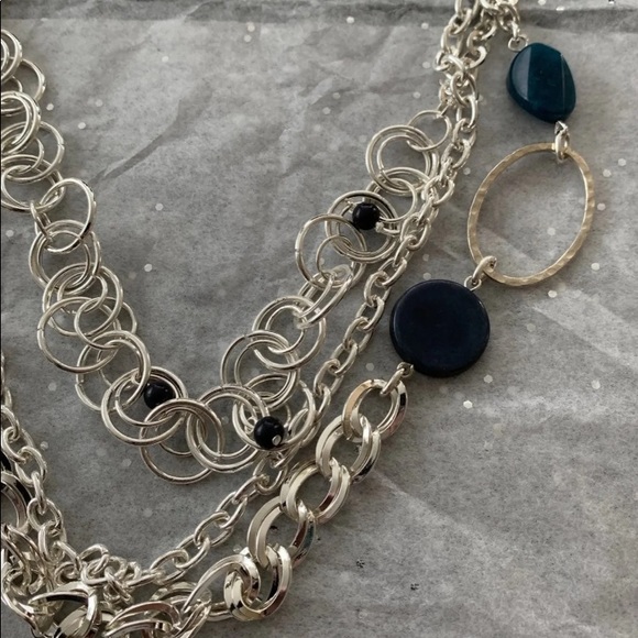 🔴 Layered adjustable clasp necklace - Picture 2 of 2